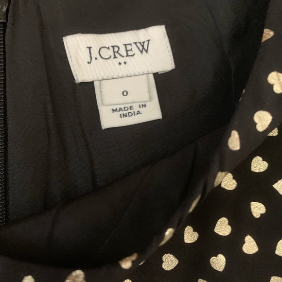 J.Crew Gold Heart Dress - Picture 3 of 3